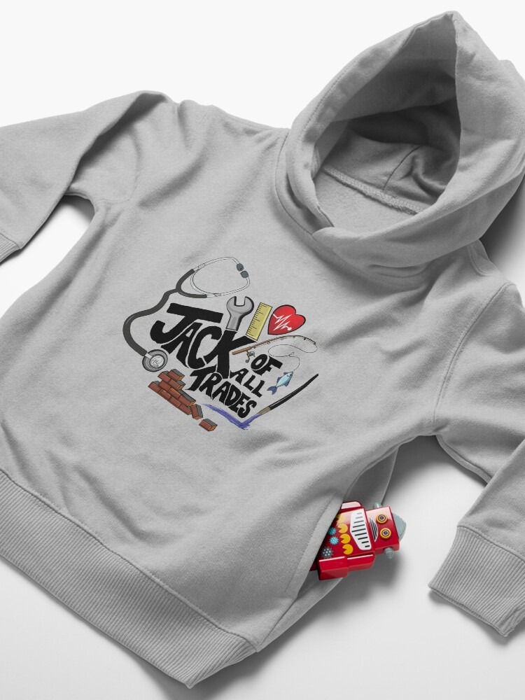 Alternate view of Jack of All Trades Toddler Pullover Hoodie