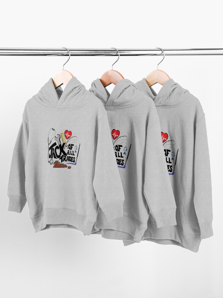 Alternate view of Jack of All Trades Toddler Pullover Hoodie