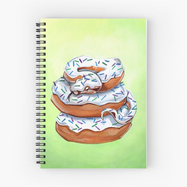 Item preview, Dougha Constrictor, Doughnut Snake  designed and sold by ArtOfBianca.