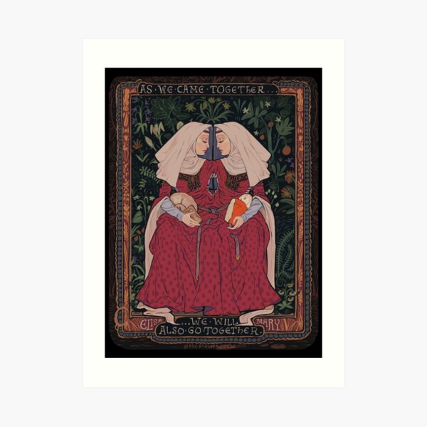 The Bedington Maids Art Print