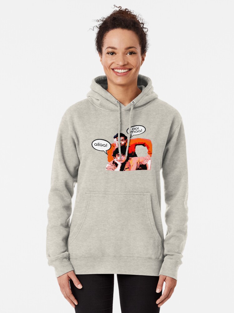 Ailaa Ooi Ma Andaaz Apna Apna Pullover Hoodie By Badmaashhouse Ailaa Ooi Ma Andaaz Apna Apna Pullover Hoodie By Badmaashhouse
