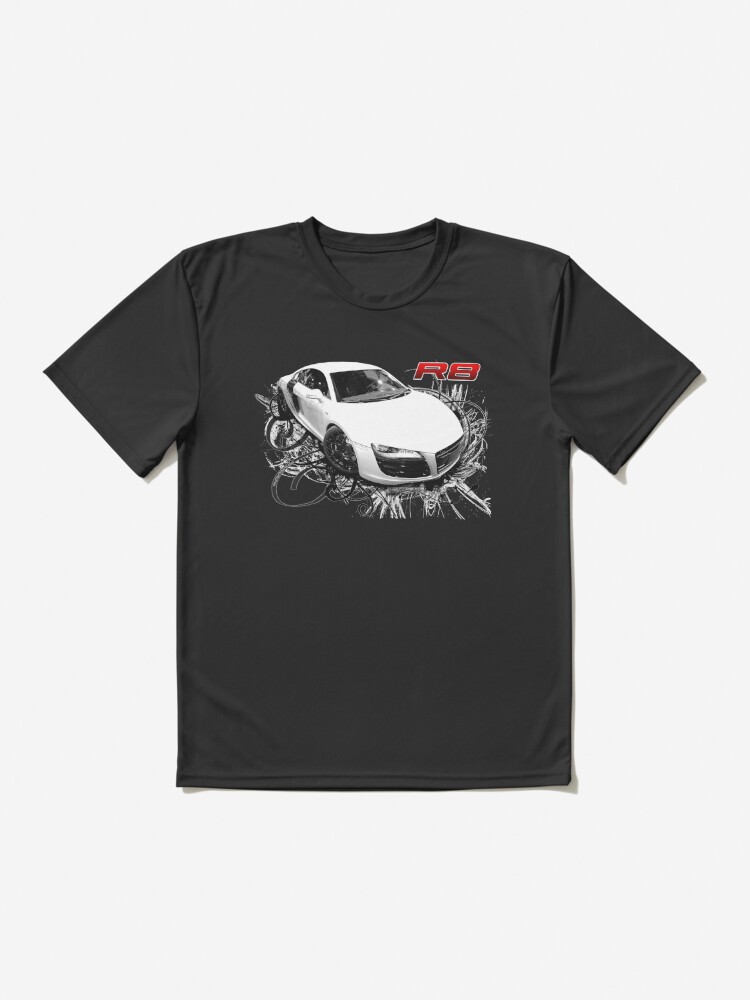 Audi R8 in swirls Active T-Shirt for Sale by CoolCarVideos