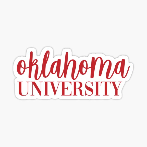 Oklahoma University Stickers | Redbubble