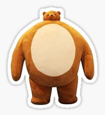 Teddy Bear Small Head Big Body Meme Online Sticker