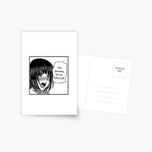 Sad Anime girl Postcard for Sale by WittyMillennial