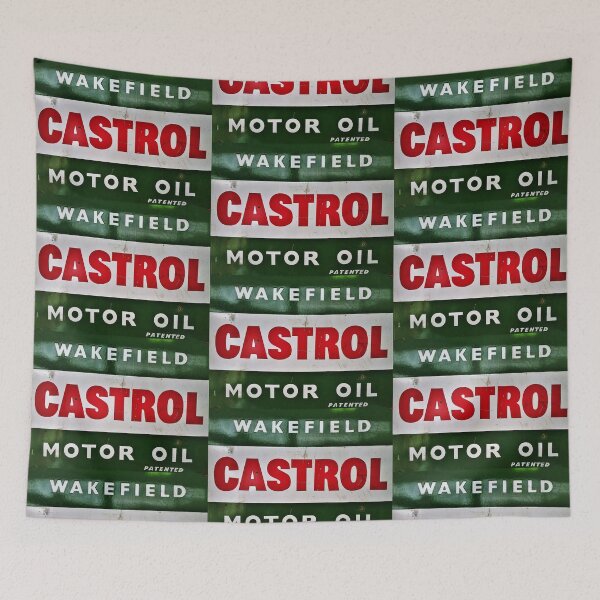 Item preview, Castor Oil old sign   designed and sold by Giro Tavitian.