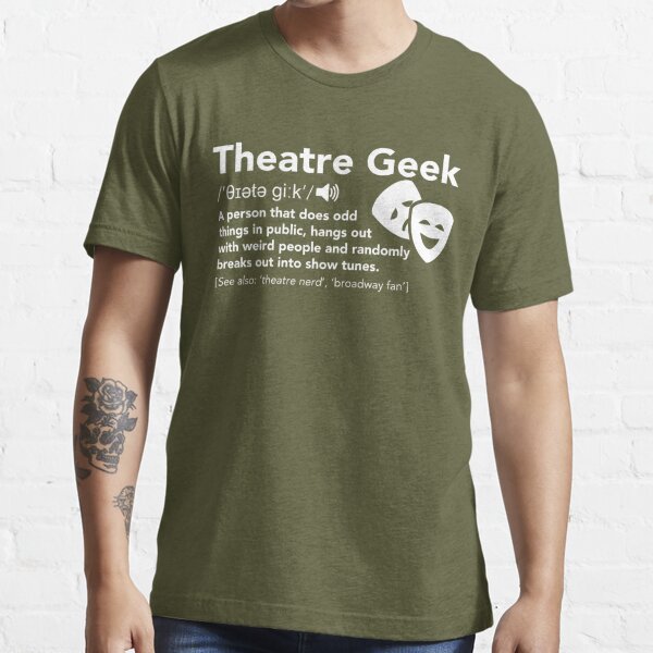 Broadway Musical Fans And Theater Nerds' Men's T-Shirt