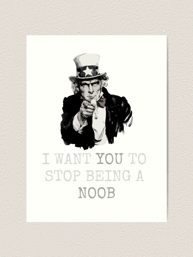 Noob for Life - Dab Drawing Photographic Print for Sale by gehri1tm