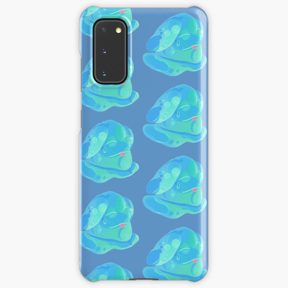 Cute Rabbit Bunny Slime Blue Blep Kawaii Anime Adorable Original Art Ipad Case Skin By Ae Arts Redbubble
