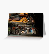 During the Night .... Greeting Card
