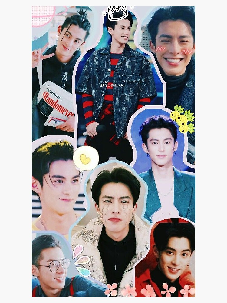 DYLAN wang  Sticker for Sale by fthalukder