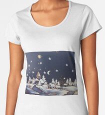 winter Premium Scoop T-Shirt