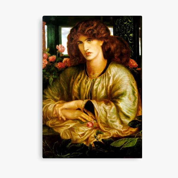 Item preview, Dante Gabriel Rossetti "Woman at the window" designed and sold by Alexandra Dahl.