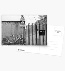 On A Bicycle Made For Two Postcards