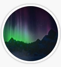 Nordlicht Sticker