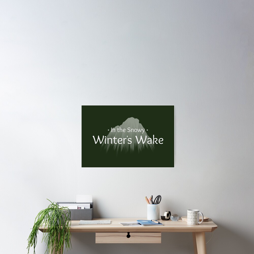 Winter's Wake Postcard 3 Poster