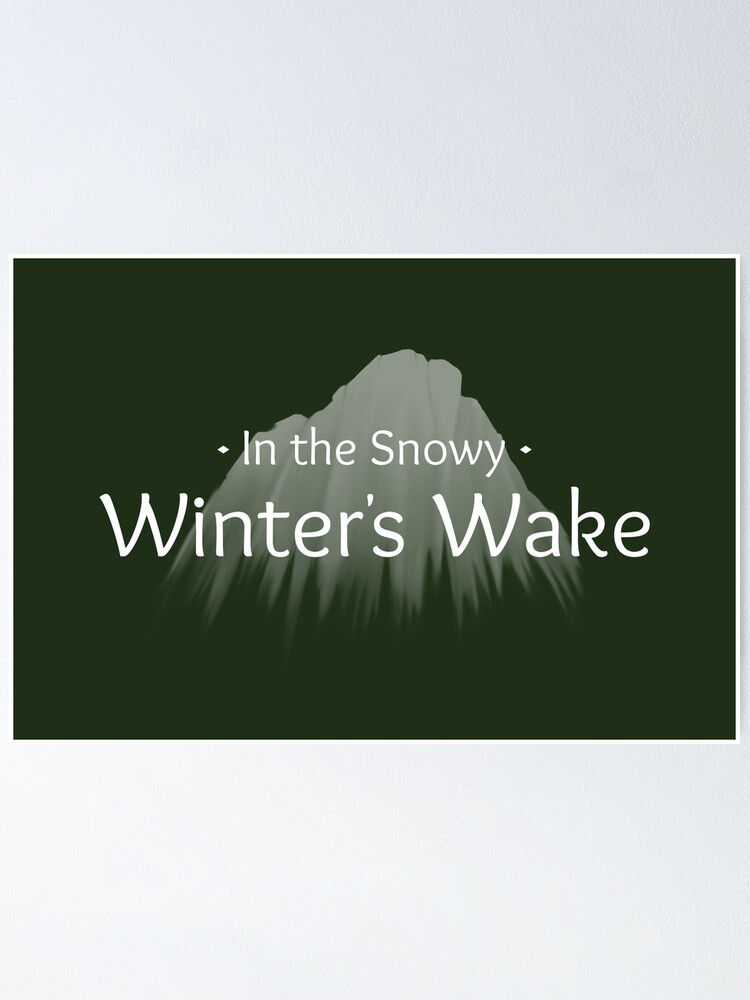 Alternate view of Winter's Wake Postcard 3 Poster