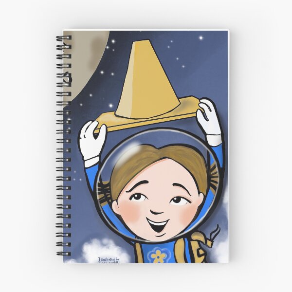 Item preview, Dream Big Space Girl 2 designed and sold by artsybarncat.