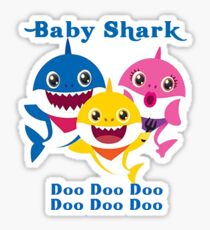 Baby Shark Doo Doo Doo Kids Gift Sticker