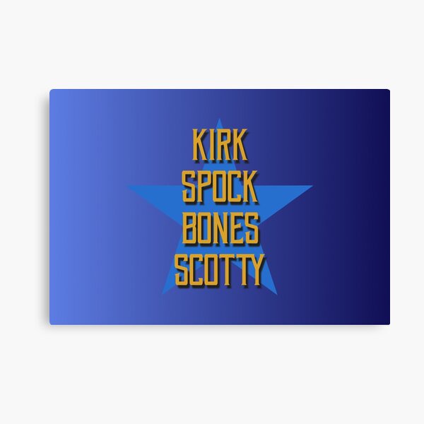Star Trek Canvas Print | Redbubble