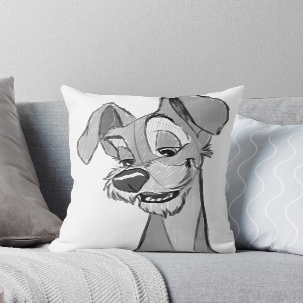 Item preview, Throw Pillow designed and sold by BlueSkyWolf.