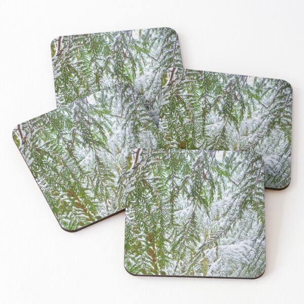 Item preview, CEDAR BOUGHS AND SNOW designed and sold by Elaine Bawden.