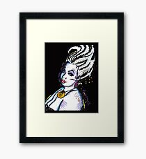 Ursula the Sea Witch Framed Print