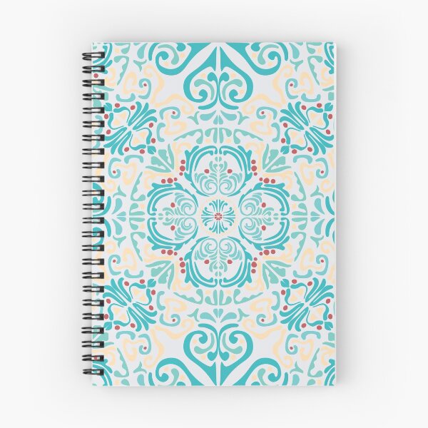 Item preview, Mediterranean seamless wallpaper folk print designed and sold by Olga Shashok.