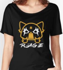 aggretsuko anime Women's Relaxed Fit T-Shirt