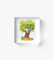 Freakies-Getreide-Kunst-Illustration Acrylblock