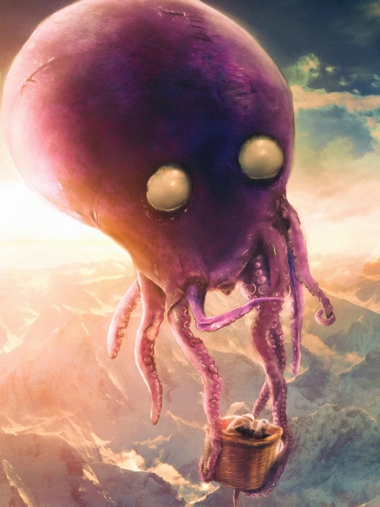 Thumbnail 4 of 4, iPhone Case, Octopus Riders designed and sold by Ryan Laing.