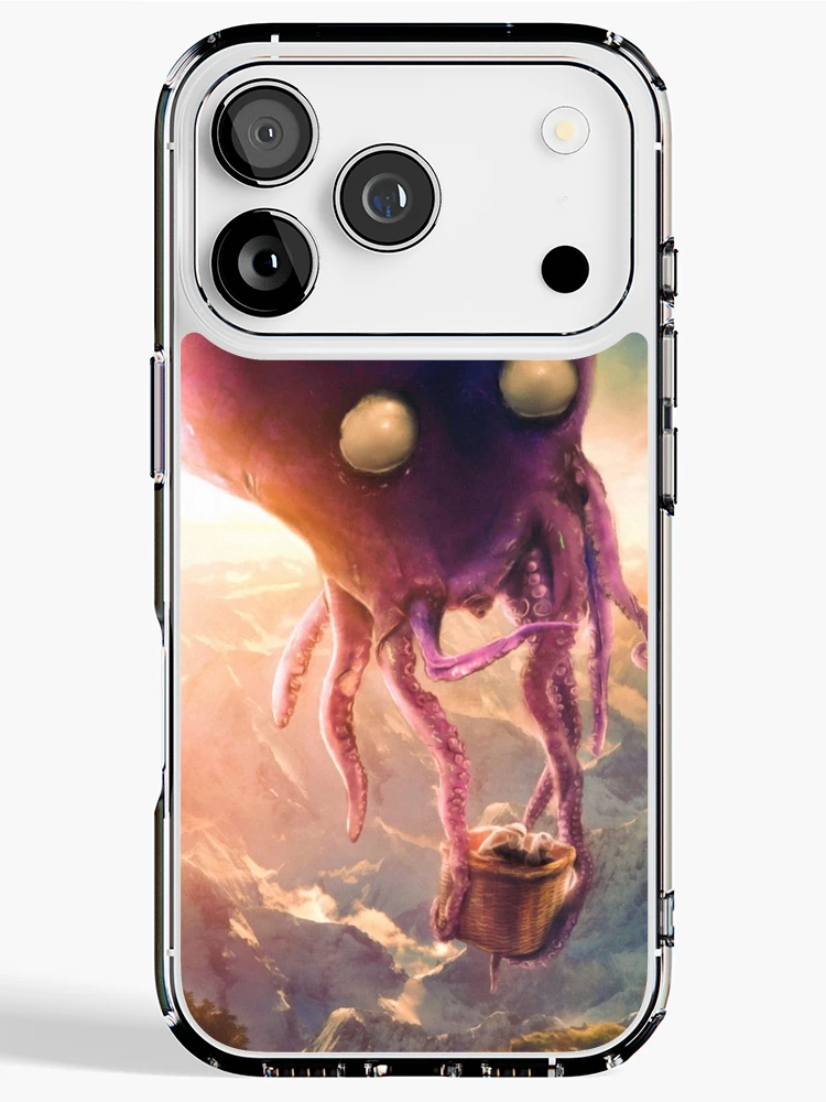 Thumbnail 1 of 5, iPhone Case, Octopus Riders designed and sold by Ryan Laing.