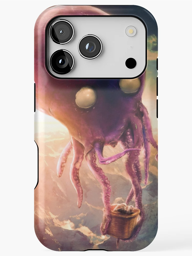 Thumbnail 1 of 4, iPhone Case, Octopus Riders designed and sold by Ryan Laing.