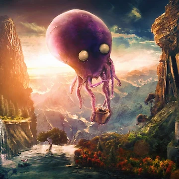 Artwork thumbnail, Octopus Riders by Ryan Laing