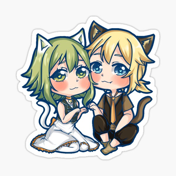 Item preview, Gumi and Len [Wonder Cat's Life] designed and sold by Elindia.