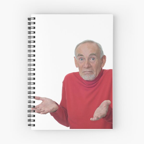 Item preview, Guess I'll Die Guy designed and sold by Meme Economy.