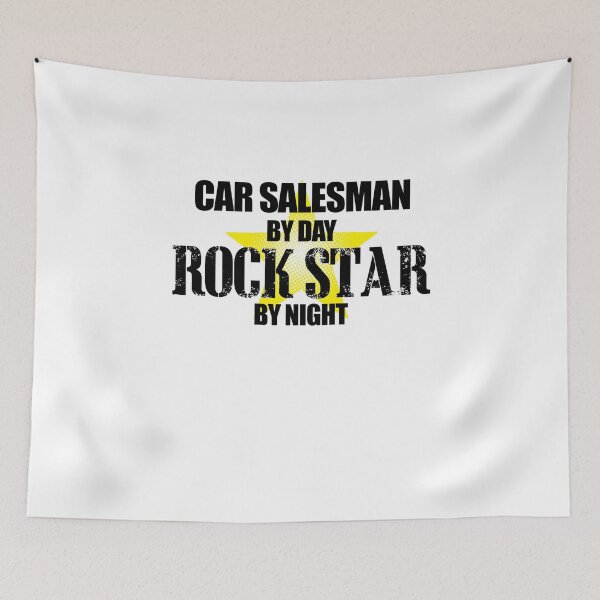 Item preview, Car Salesman by Day Rock Star by Night designed and sold by findgreatshirts.