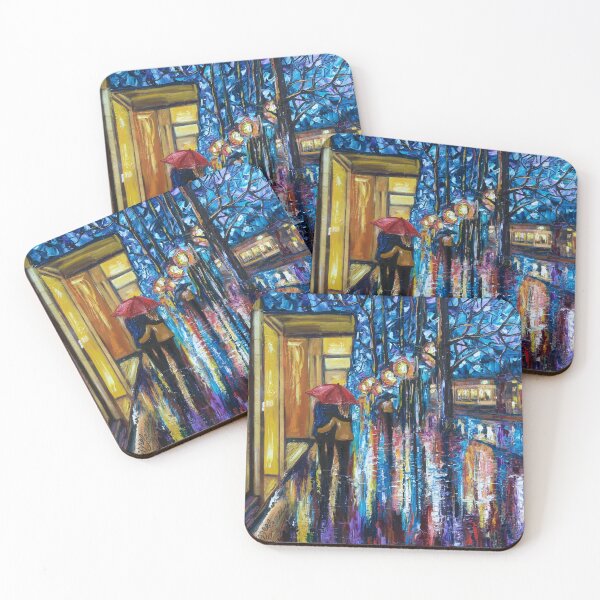 Item preview,  Remember That September With Palette Knife designed and sold by Rocky Mountain Artistry.