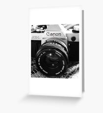 Canon AE-1 Greeting Card