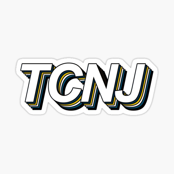 tcnj merch Sticker