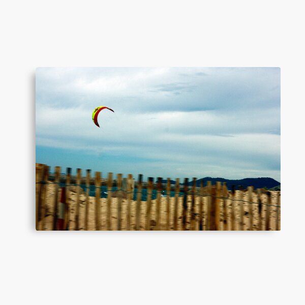 Item preview, Kite Surfing behind the fence designed and sold by wichwetyl.