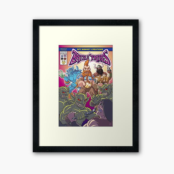 Battle Tribes - The New Tribes! Framed Art Print