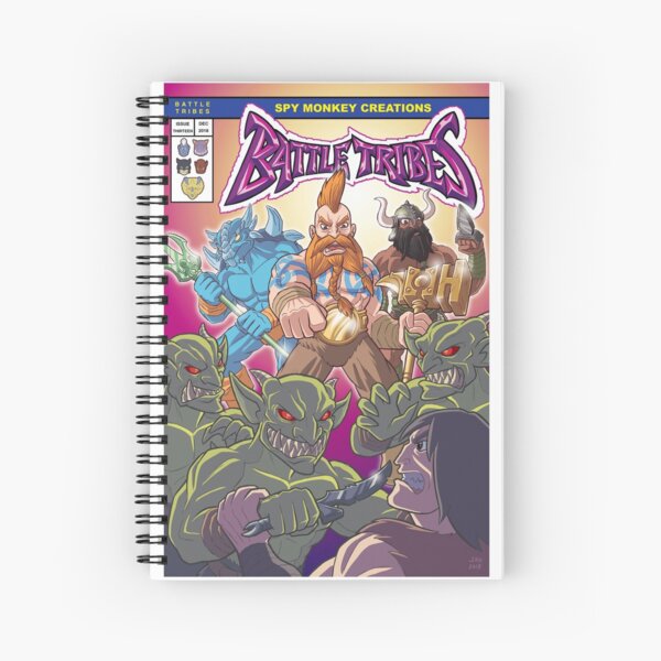 Battle Tribes - The New Tribes! Spiral Notebook
