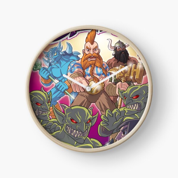 Battle Tribes - The New Tribes! Clock