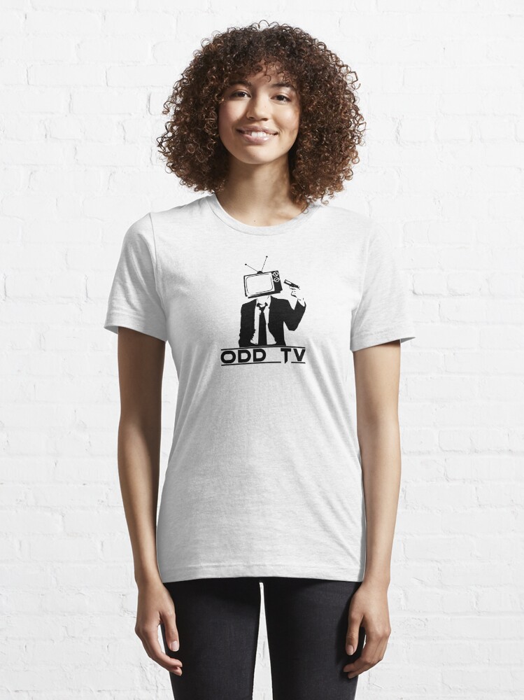 Alternate view of ODD Gunman Black Logo Essential T-Shirt