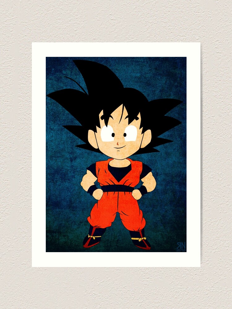 Dragonball Sticker - Goku Chibi 2 Art Print for Sale by PuppyPals3