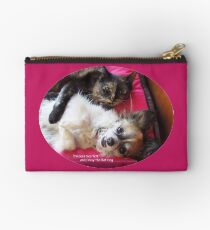 Batzilla - Princess Scarlett and Daisy the Bat Dog Studio Pouch