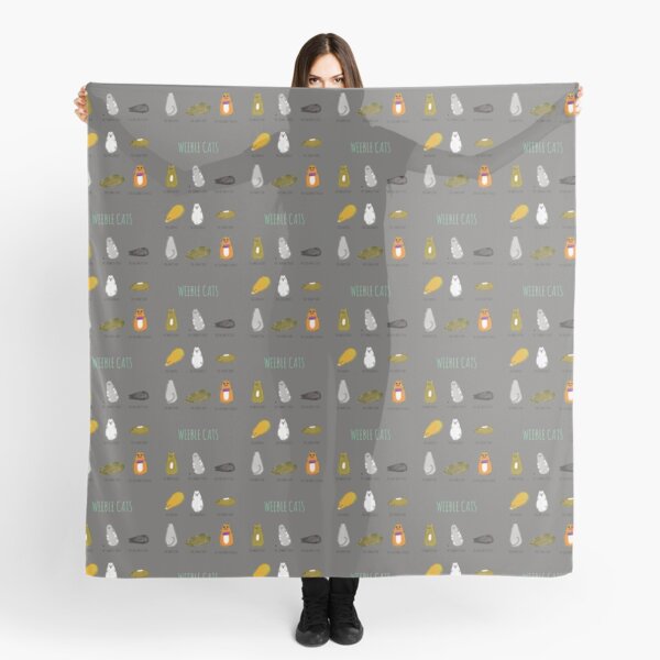 Weeble Cats! Scarf