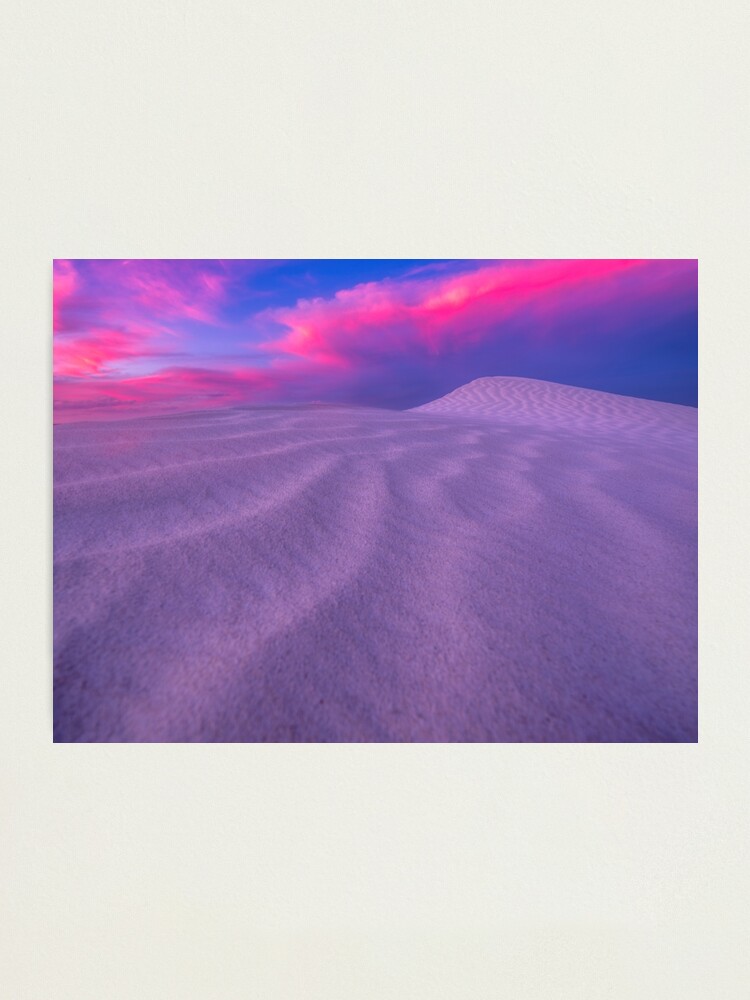 Alternate view of Esperance Dunes Sunset Photographic Print