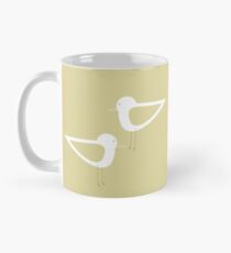 Shorebird-Paar in Sand Beige und Weiß Tasse (Standard)